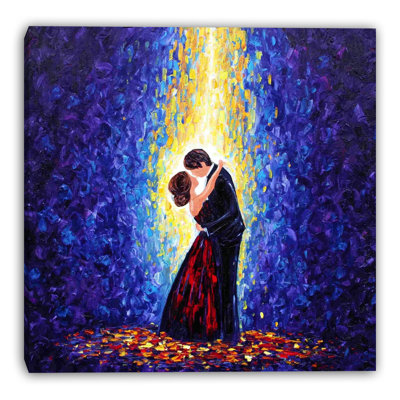 Painterly Valley Wrapped Canvas Wall Art
