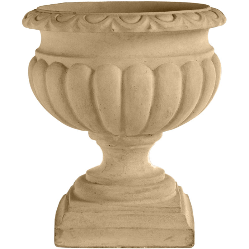 18 in. Queen's Urn - Natural Finish  - Sandstone, Sandstone