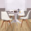 Chaise d'appoint blanche Faseeha