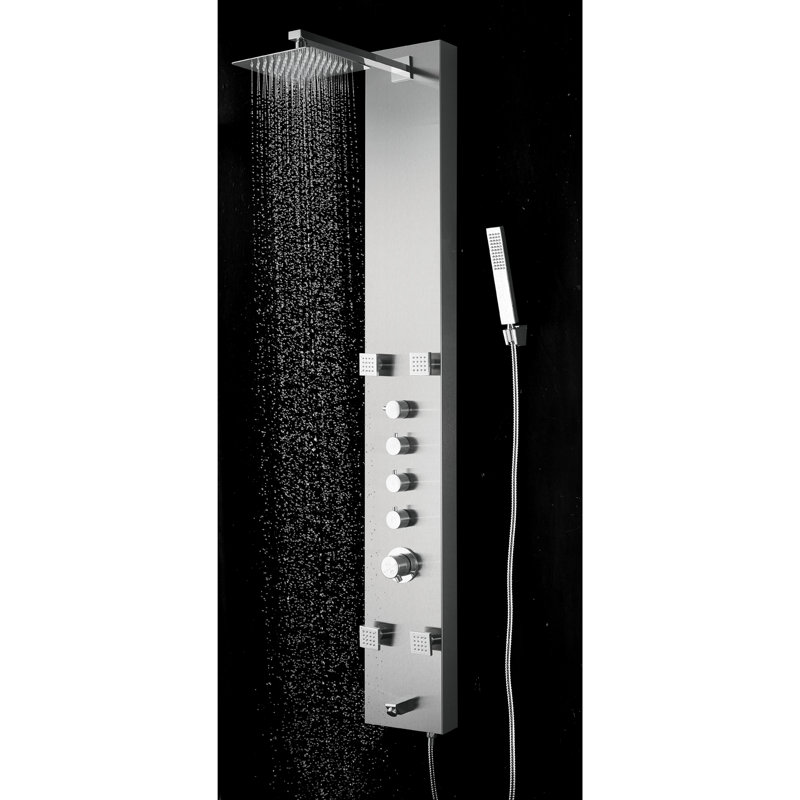59'' Shower Panel with Adjustable Shower Head