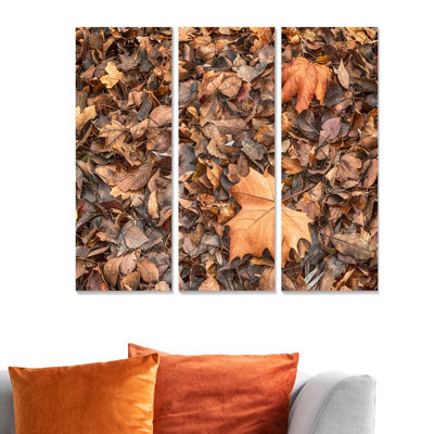 Ensemble de 3 panneaux décoratifs élégants, 27,6 po x 19,7 po | 100% panneau de fibres à densité moyenne, épaisseur: 0,1 pouce | Parfait pour le salon, la chambre à coucher et le bureau, et pour une œuvre d'art élégante et polyvalente