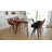 Hitney Faux Leather Swivel Dining Armchairs-1441675871