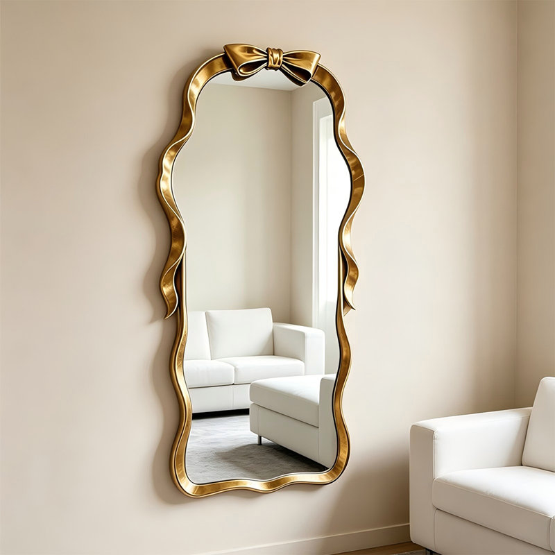 Miroir 70,87 po style français, 70.87" H x 31.5" W x 1.97" D