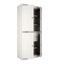 Garde-manger 100% bois massif 32 po avec portes Shaker, 2 tiroirs et tablettes réglables-1223960907