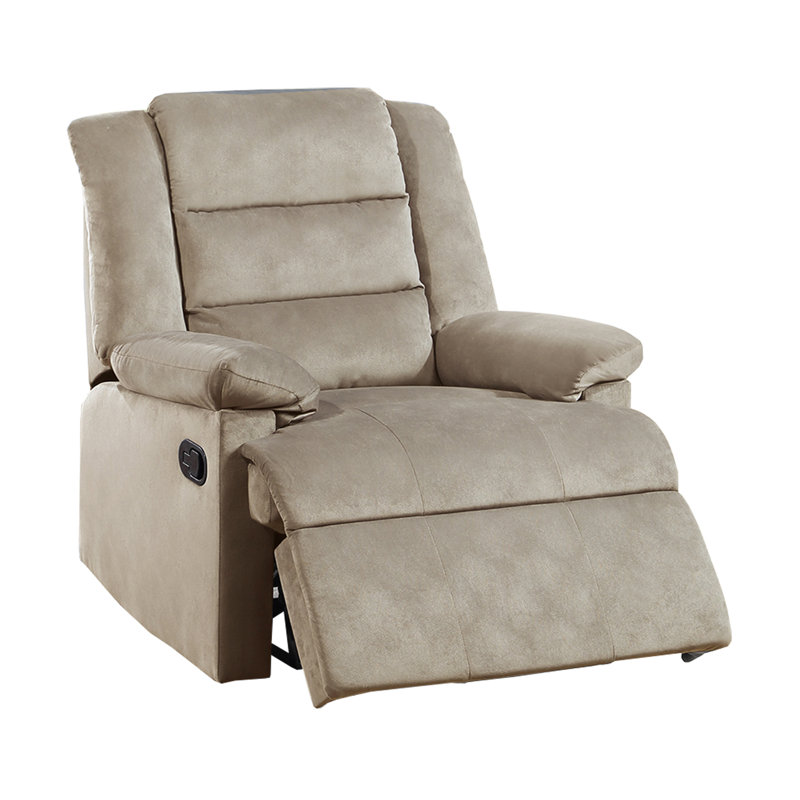 Fauteuil inclinable manuel simple, Beige
