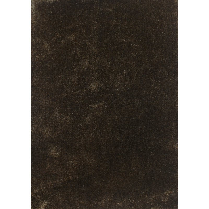 Kristin Solid Colour Shag Area Rug, Rectangle 80 x 150cm