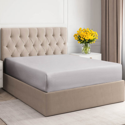 Drap-housse en coton 400 fils à densité de tissage 400