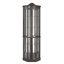 Vitrine noire en verre American Design