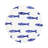 Santorini 10.75'' Ceramic Dinner Plate