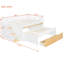 Lit double mezzanine double avec bureau coulissant et lit gigogne simple-132916079