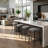 Joangela Upholstered Counter Stool with Iron Frame