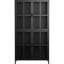 Armoire solide en métal avec rangement spacieux, joint magnétique, pieds réglables pour les tablettes de la salle à manger, dispositif de basculement, pièces