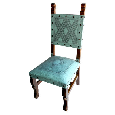 Charnock 20'' H Upholstered Mahogany Side Chair