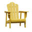 Ensemble de 2 chaises Adirondack en plastique PEHD résistant aux intempéries Devito (ensemble de 2)-965018950-943192971
