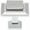 Millenium in. Square Knob