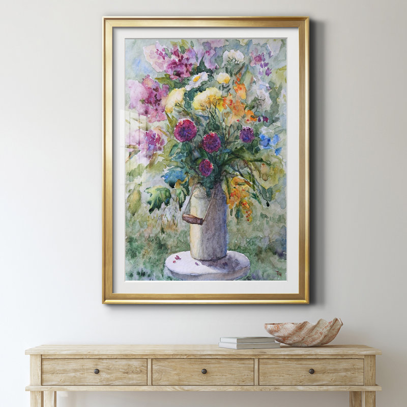 Printemps, reproduction d'art sur toile, Doré, H 30,5 po x l 42,5 po x P 1,5 po