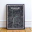 Prague City Map - Unframed Graphic Art Print on Paper-642211103-559025247