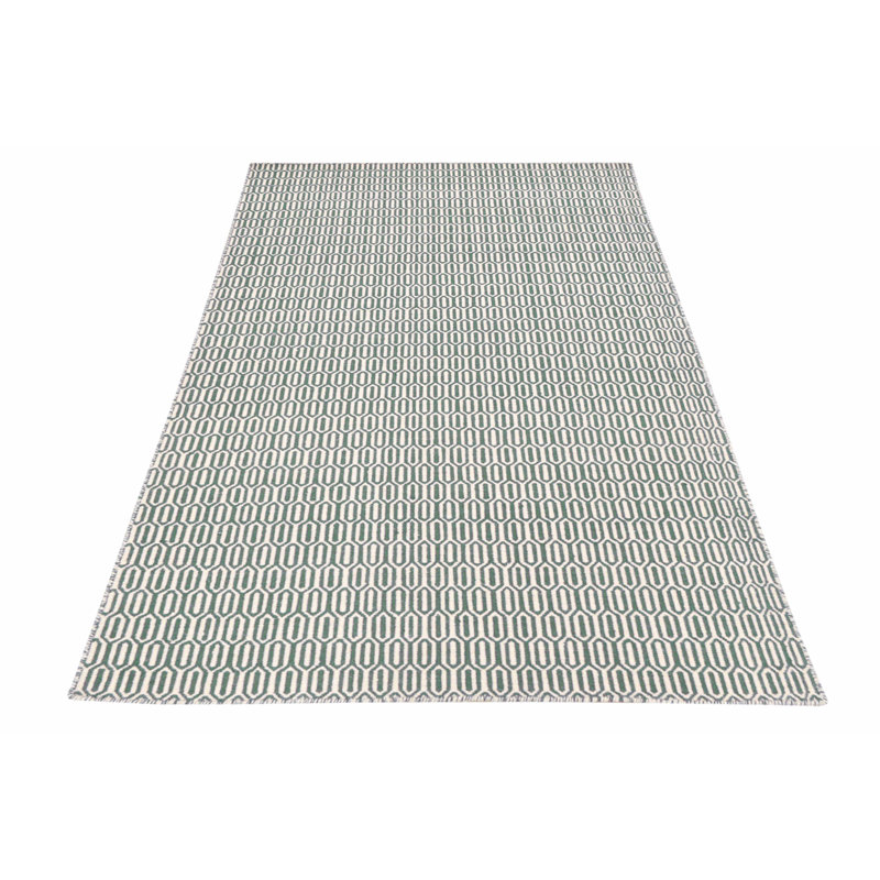 Serena Geometric Flatweave Area Rug, Rectangle 140 x 200cm