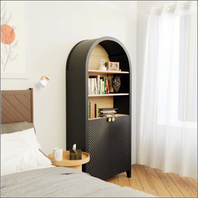 61" Tall Arched Cabinets
