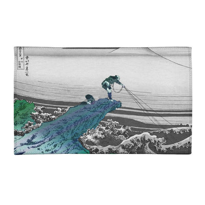 Tapis vert / gris Kajikazawa in Kai