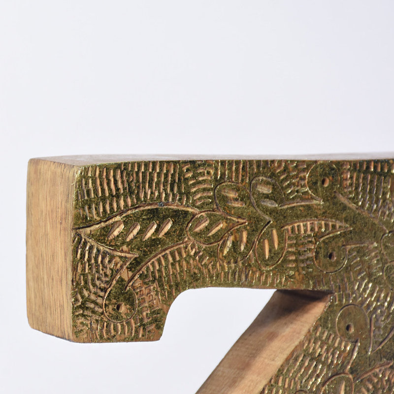 Haddam Text & Numbers Letter Block, Z, Gold