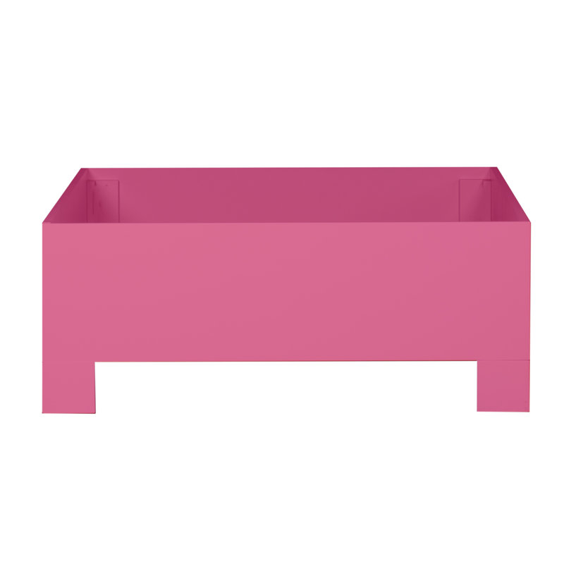 Palm Springs Low Profile Standard Bed, Twin, Hot Pink