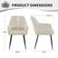 Chenille Fabric Dining Chair-1905099785