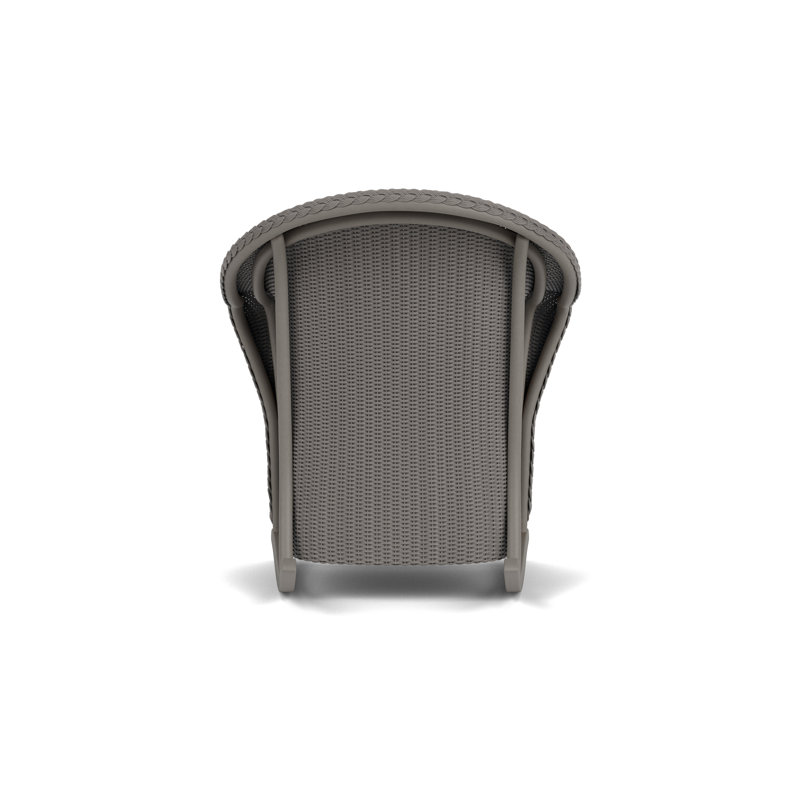 Reflections Outdoor Rocker Chair, Hansen Seaglass, Pewter