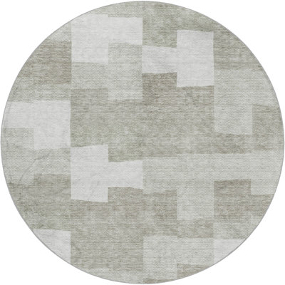 Premium Machine Washable Dream Shag ADS659 Geometric Rug