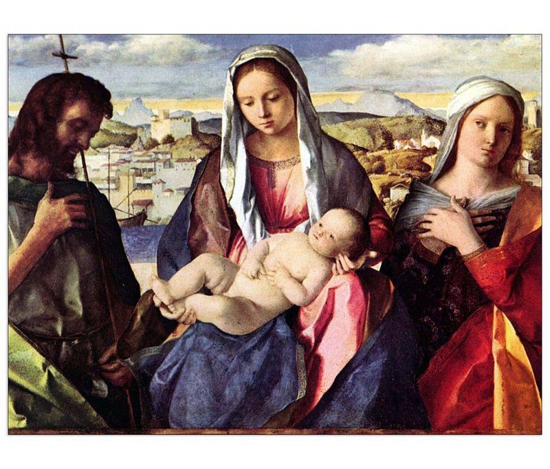 Giovanni Bellini - Wrapped Canvas Painting