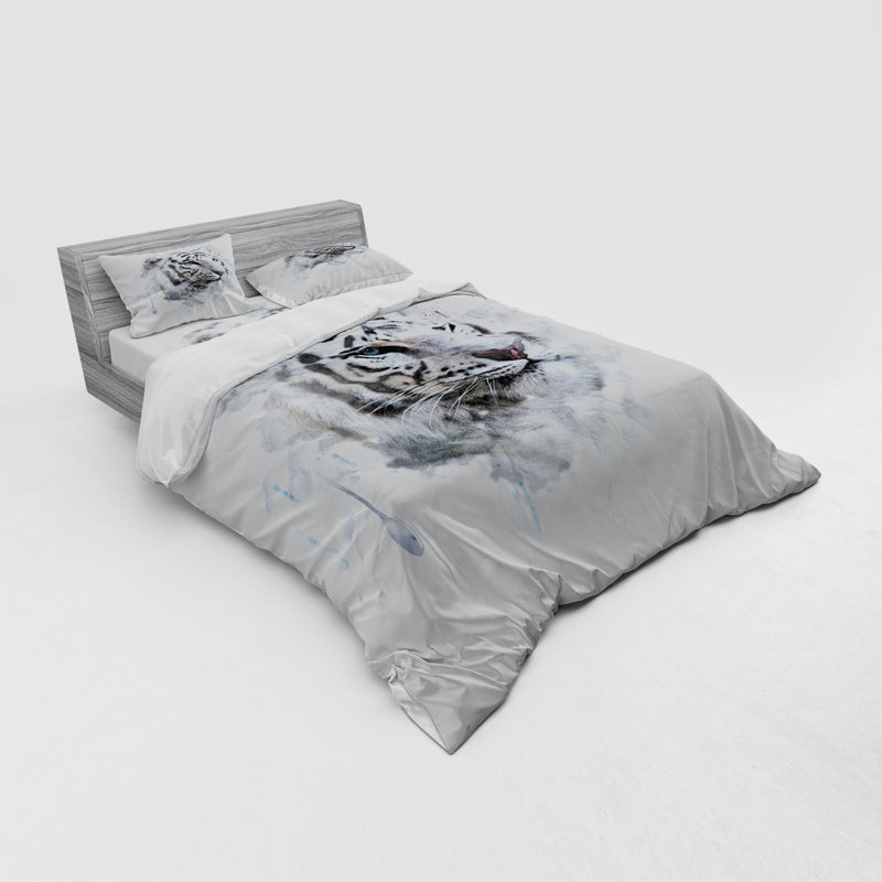 Animal Modern & Contemporary Duvet Cover, Queen Duvet Cover + 2 Pillowcases