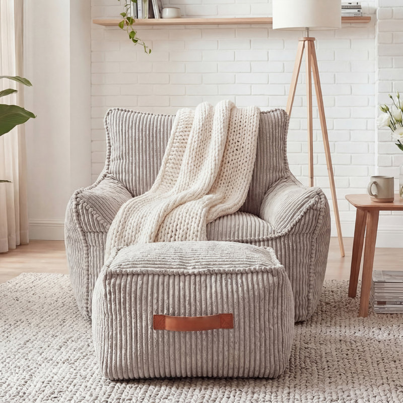 Corduroy Bean Bag Set
