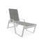 Holna Outdoor Rust-Resistant Metal Chaise Lounge