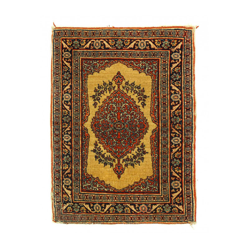 Rust Antique Tabriz 2'X 2'8"