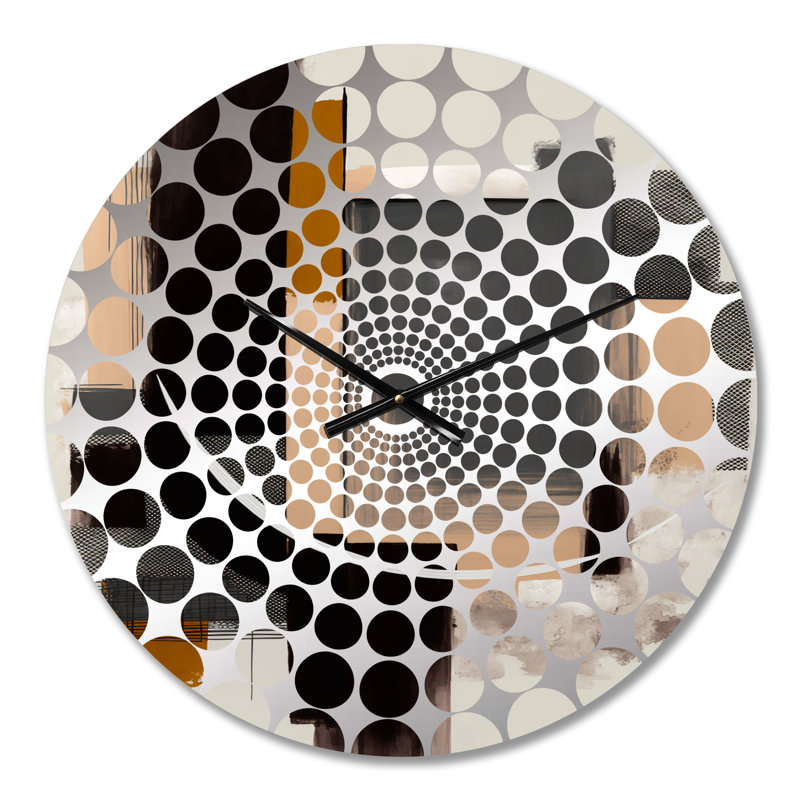 Sunnial - Horloge murale abstraite, Petit