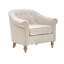 Fauteuil d'appoint capitonné pour le salon