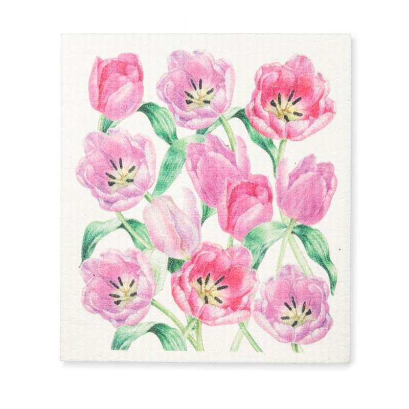 Torchon tulipes