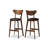 Horan Upholstered Counter Stool with Solid Wood Frame-2136407720