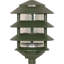 Lampe de sentier Arjo 1 lumière - 9 po - trois persiennes - petite hotte -25409236