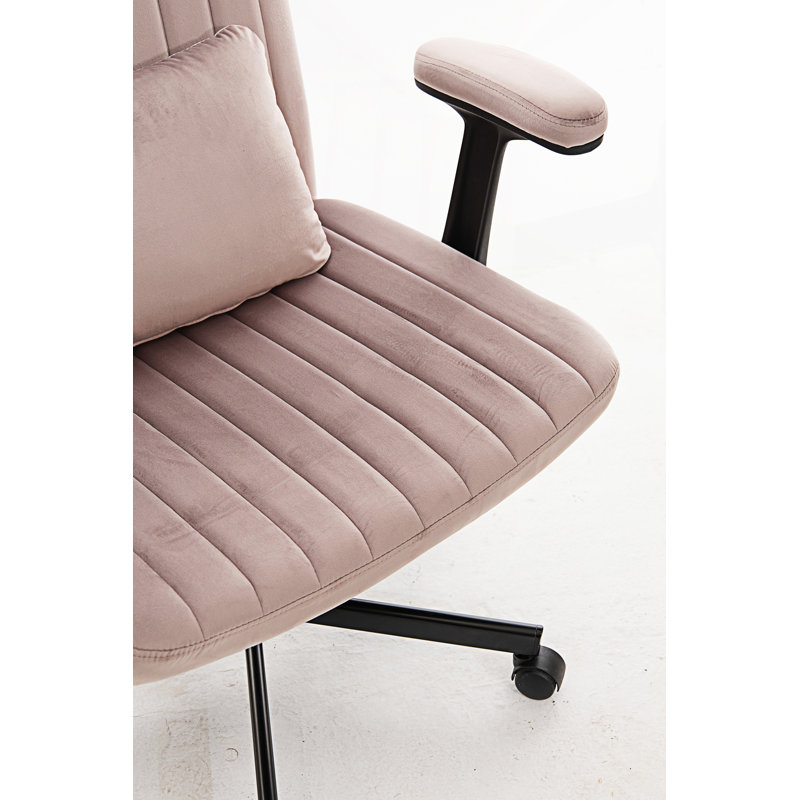 Chaise de bureau Criss Cross, Rose