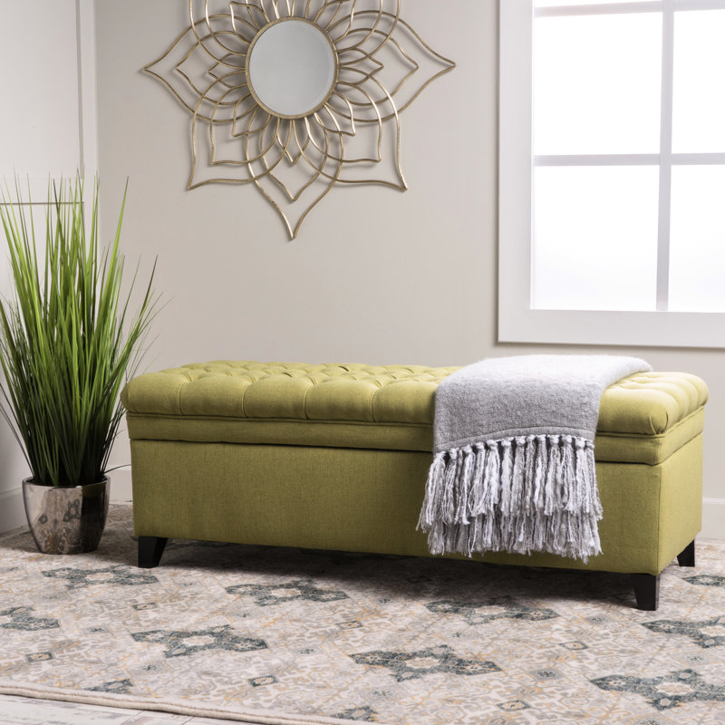 Rangement - en tissu avec pieds en bouleau, 49,85 P x 21,06 l 18,30 H, polyvalent et élégant, 50 P 20,5 W 18,3 H, solution soignée