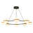 Tagliato Steel Dimmable LED Round Chandelier-122511506