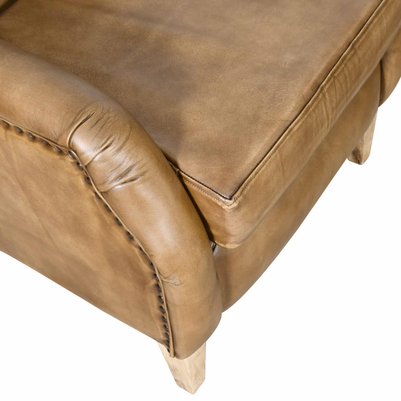 Burtine Upholstered Armchair, Tan