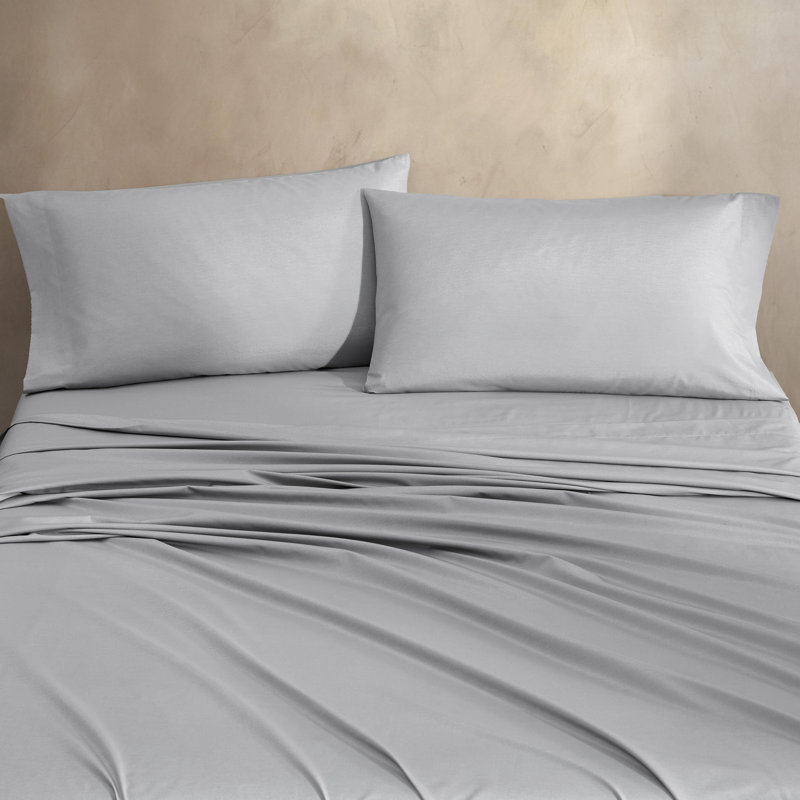 Calvin Klein Modern Comfort Sheet Set, Grey, Twin XL