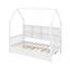 Lit simple en bois avec lit gigogne-82526013
