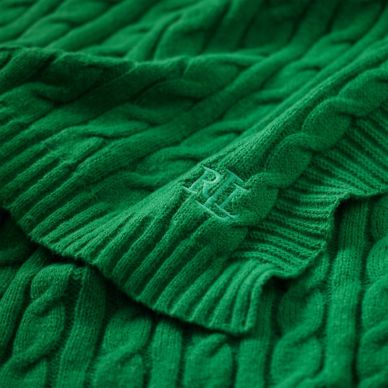 Jeté Jamie vert, Vert