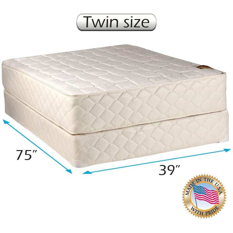 Matelas et sommier à ressorts de 12 po Alwyn Home