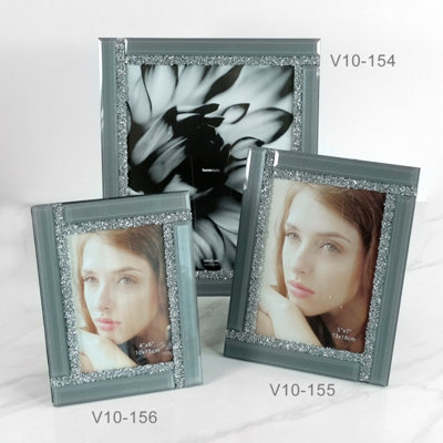 Abb Gray Glass Picture Frame