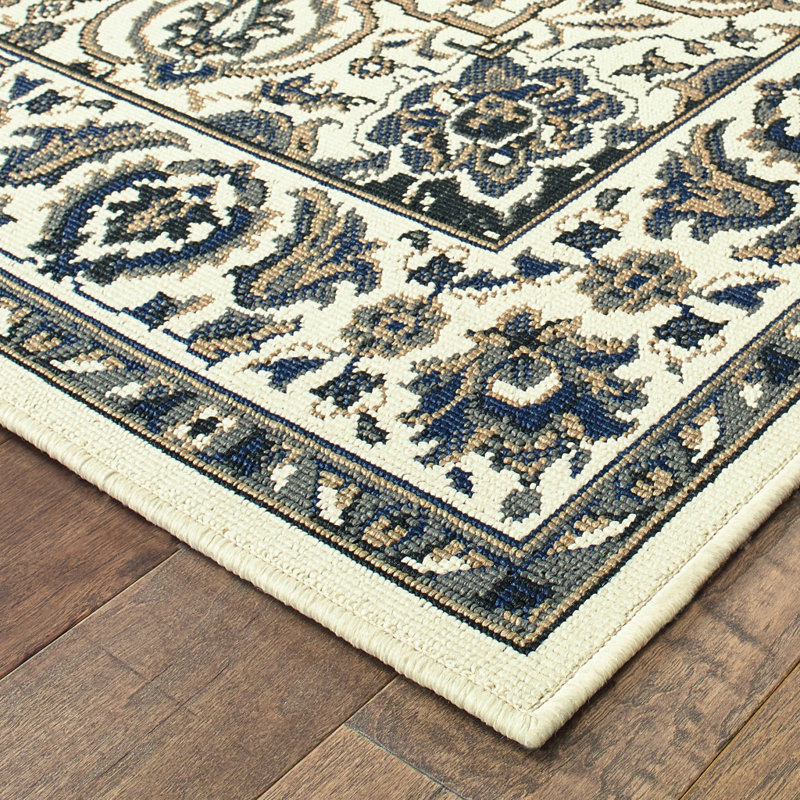 Tapis d'intérieur / extérieur Anastasaos, Rectangle 7 pi 10 po x 10 pi 10 po