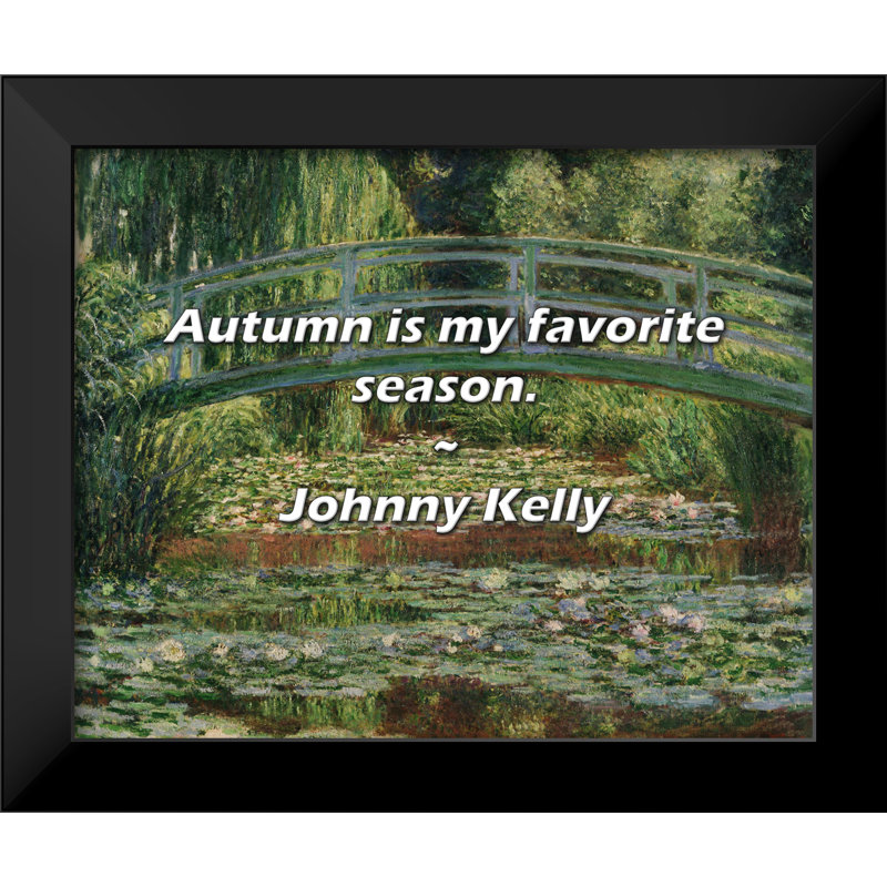 Citation de Johnny Kelly: L'automne est ma saison préférée.